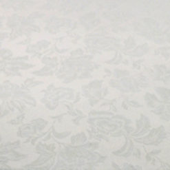 Toalha Jacquard Folhagem Branca