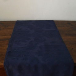 Trilho Jacquard Brasão Azul Marinho