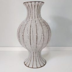 Ânfora em cristais 66 x 40cm