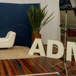 Letreiro ADM
