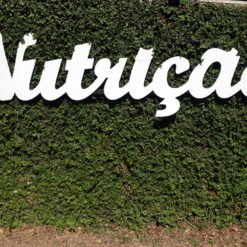 Letreiro Nutrição